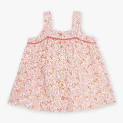 SERGENT MAJOR Pink & Orange Dress - 3 years
