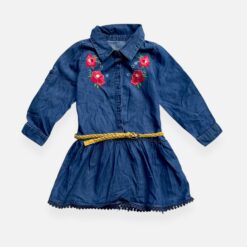 ORCHESTRA Blue & Red Dress - 2 years