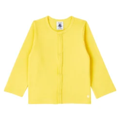 PETIT BATEAU Yellow Cardigan - 18 months