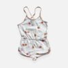 MONOPRIX Off-white & Beige Jumpsuit - 4 years
