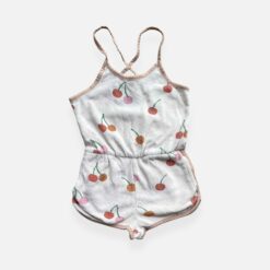 MONOPRIX Off-white & Beige Jumpsuit - 4 years