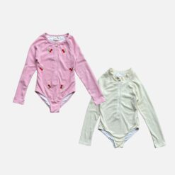 COTTON ON Pink Uv Swimsuit & Pack Of 2 - 6 years