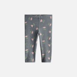 H&M Grey & Beige Leggings - 2 years