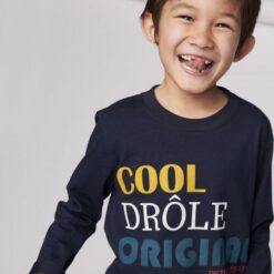 PETIT BATEAU Blue Tshirt - 5 years