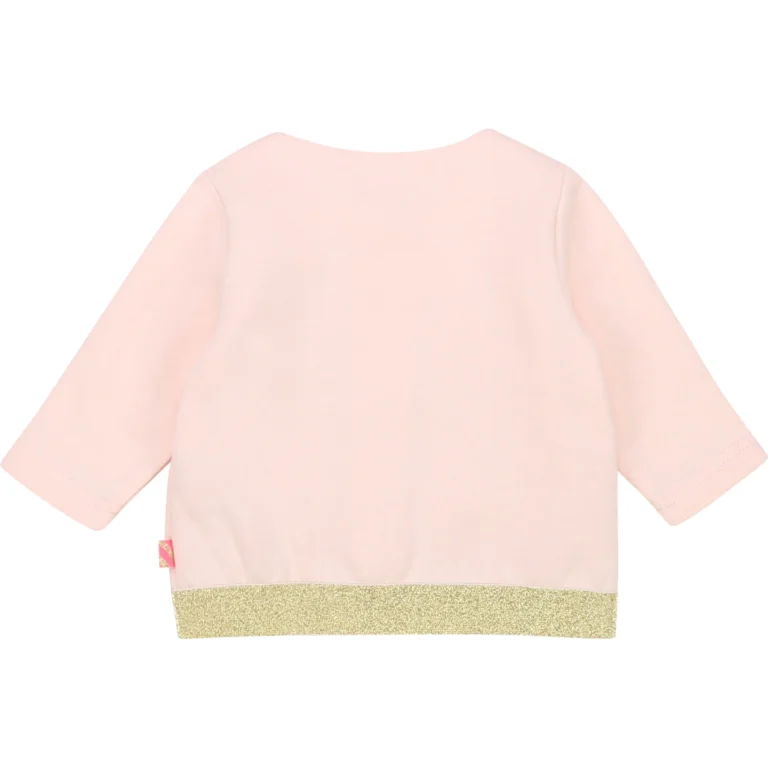 BILLIEBLUSH Pink & Glitter Cardigan - 2 years