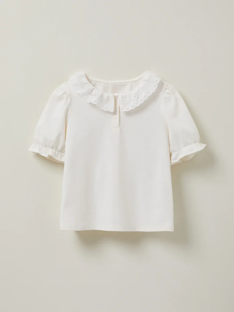 CYRILLUS Off-white Tshirt - 12 months