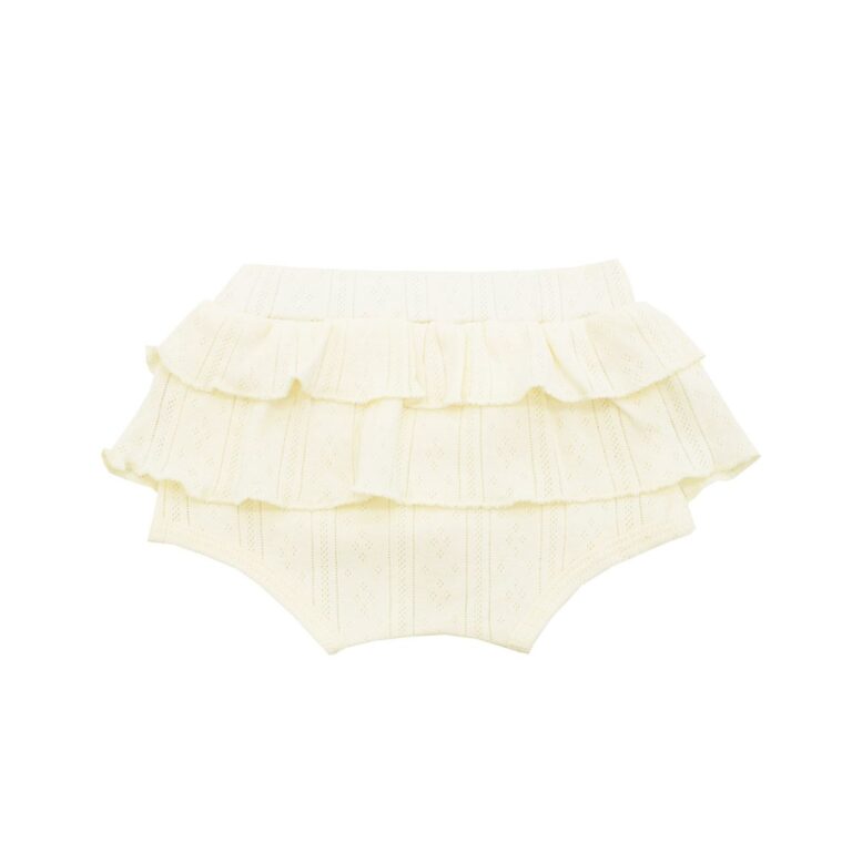 LE PETIT SOCIETY Off-white Bloomer - 12 months