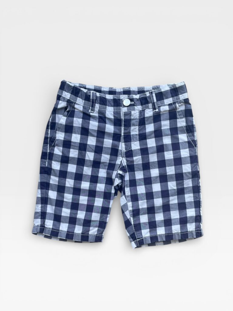 JACADI Blue & White Shorts - 4 years