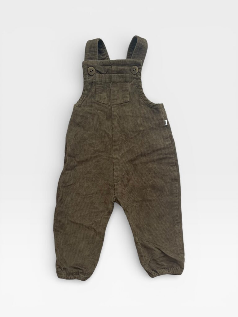 NATURE BABY Kaki Overall - 6 months/9 months/12 months