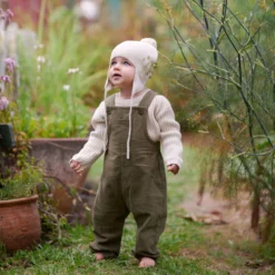 NATURE BABY Kaki Overall - 6 months/9 months/12 months