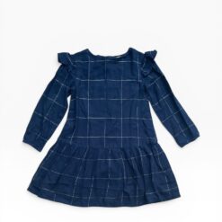 THE LITTLE WHITE COMPANY Navy Dress - 2 years/3 years