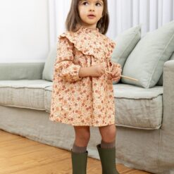 LARANJINHA Pink & Orange Dress - 3 years