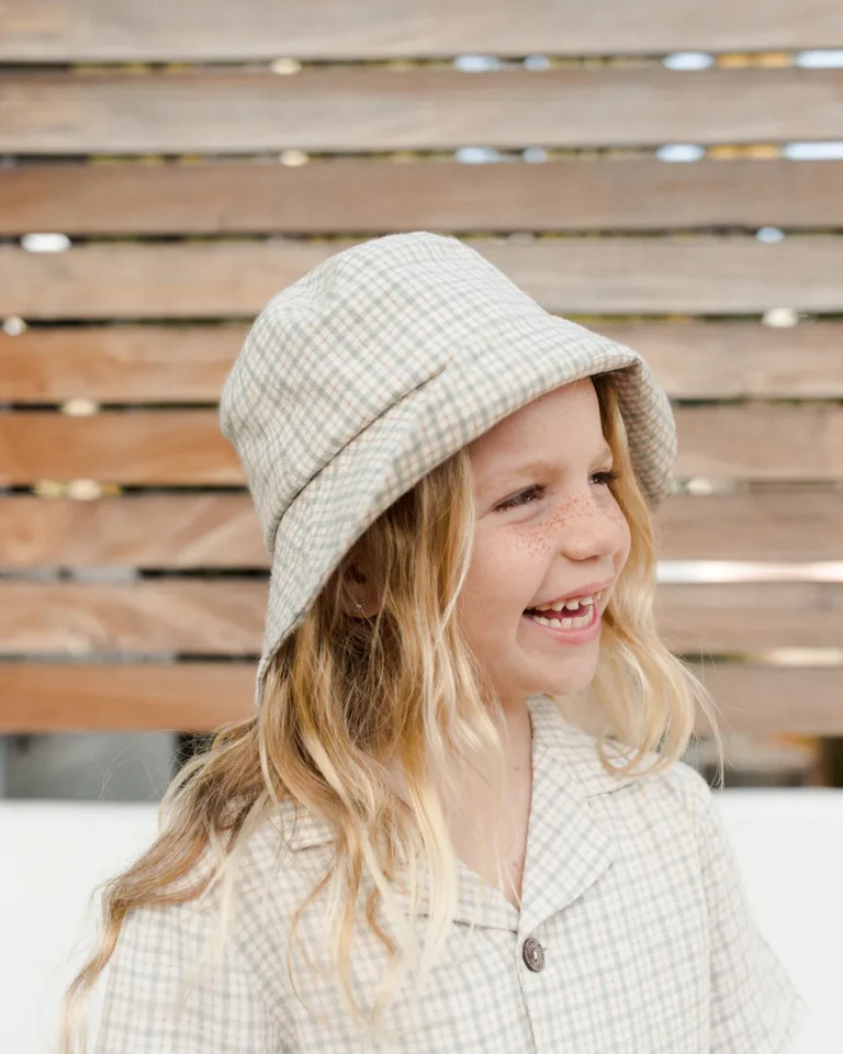 RYLEE+CRU Off-white & Green Hat - 7 years/8 years