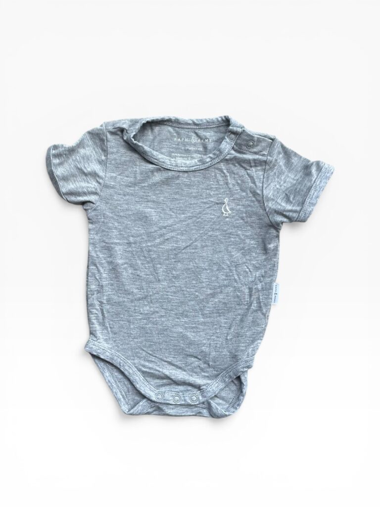 RAPH&REMY Grey Onesie - 0 month/3 months