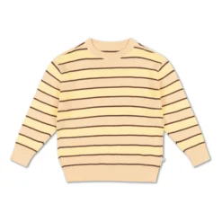 REPOSE AMS Yellow & Beige Jumper - 6 years