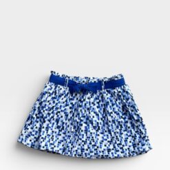 MARESE Blue & White Skirt - 8 years