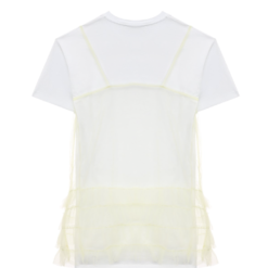 MSGN White & Yellow Dress - 8 years