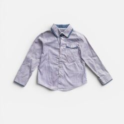 ARMANI Red, Blue & White Shirt - 2 years