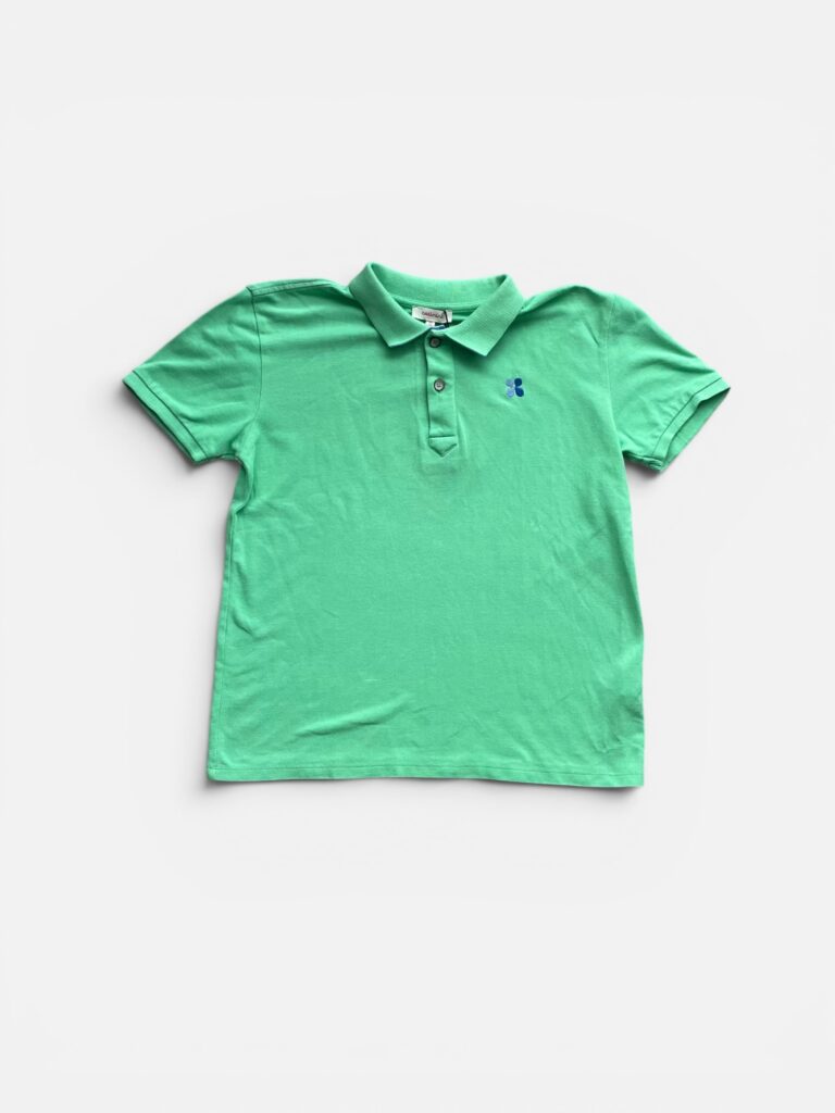 CATIMINI Green & Blue Polo - 10 years