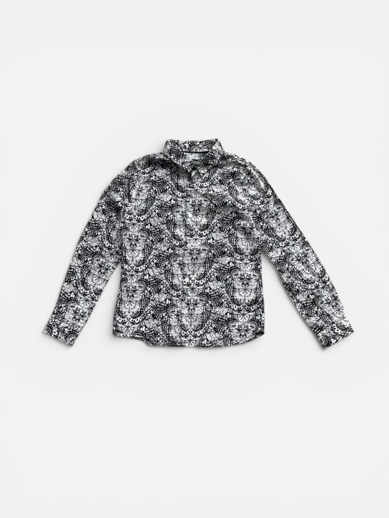 IKKS Black & White Shirt - 8 years