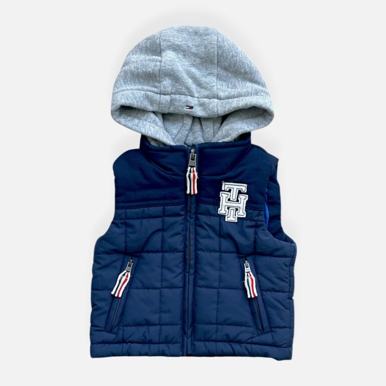 TOMMY HILFIGER Navy Vest - 6 months/9 months