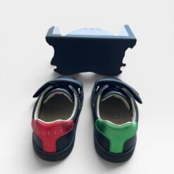 GUCCI Black & Gold Shoes - EU21
