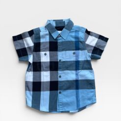 BURBERRY Blue Shirt - 4 years