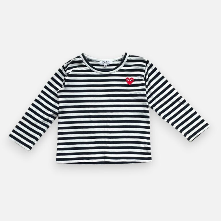COMME DES GARCONS Black & White Tshirt - 4 years