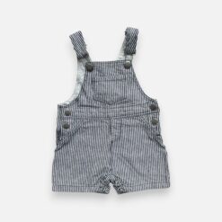 SEED Blue & White Overall - 3 months