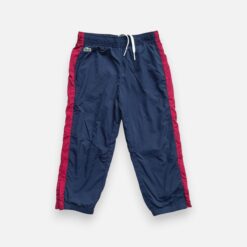 LACOSTE Navy & Red Jogger - 4 years