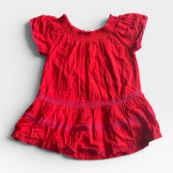 CHATEAU DE SABLE Red Dress - 4 years