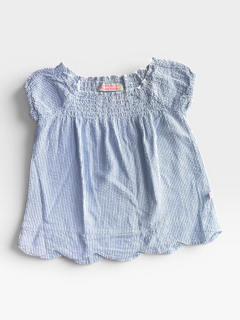 SOPHIE AND SAM Blue & White Blouse - 3 years