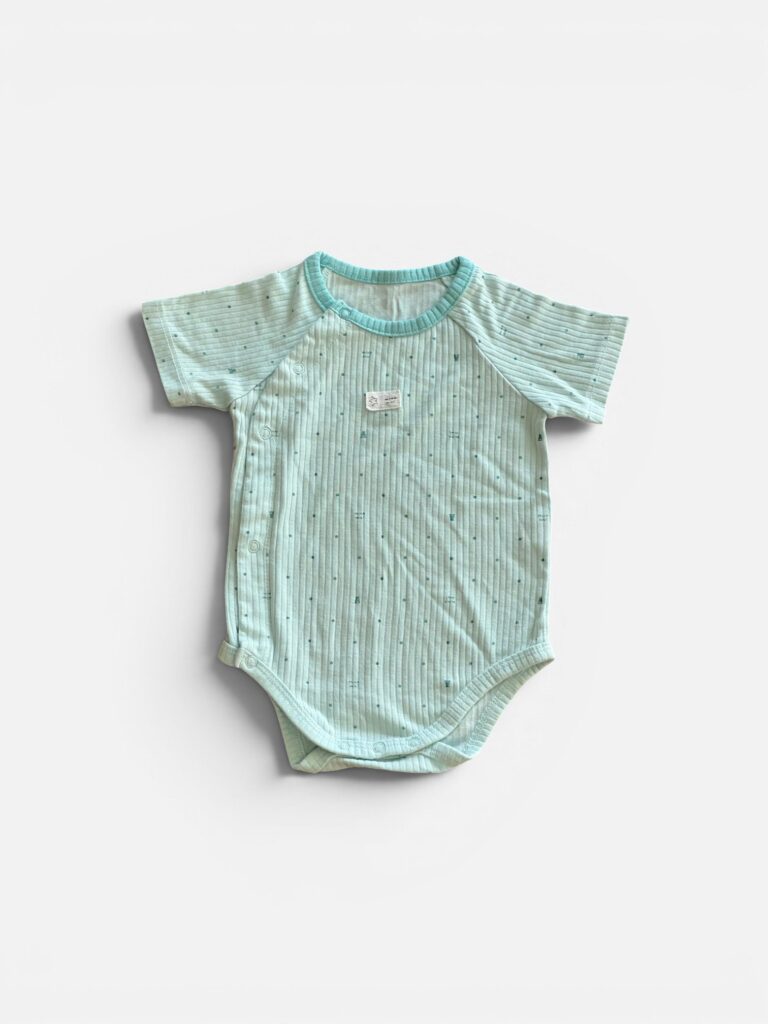 MINK MUI Turquoise Bodysuit - 3 months/6 months