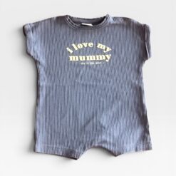 NEXT White & Blue Romper & Pack Of 2 - 3 months/6 months