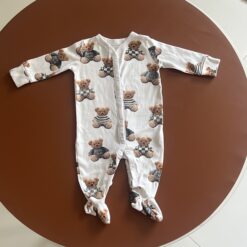 NEXT Blue, White & Grey Pyjamas & Pack Of 3 - 3 months/6 months