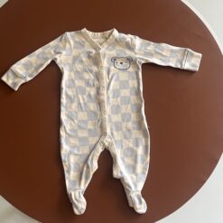 NEXT Blue, White & Grey Pyjamas & Pack Of 3 - 3 months/6 months