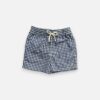RALPH LAUREN Navy & White Swim Trunks - 2 years