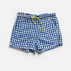 MONOPRIX,CASA CUBISTA Blue & White Shorts - 5 years/6 years
