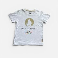 PARIS 2024 White Tshirt - 6 years/7 years/8 years