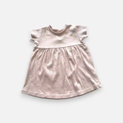 GEORGE Pink, Green & Beige Dress & Pack Of 3 - 3 months/6 months