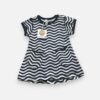 MAXOMORRA Black & White Dress - 3 months/6 months