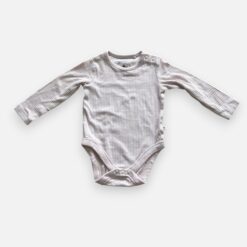 FRED & FLO Pink & White Bodysuit & Pack Of 2 - 3 months/6 months