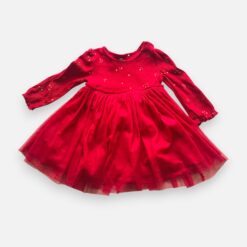 MARKS & SPENCER Red Dress - 12 months/18 months