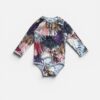 MOLO Purple & Pink Bodysuit - 18 months/2 years