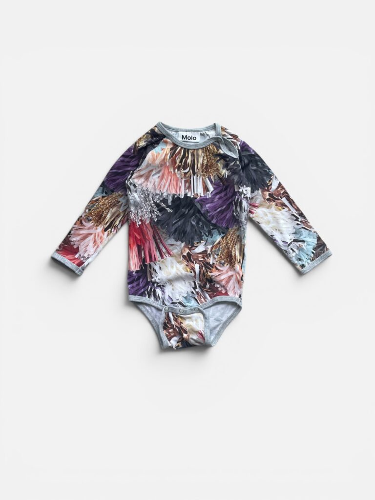 MOLO Purple & Pink Bodysuit - 18 months/2 years