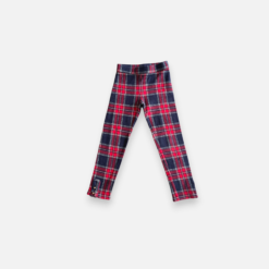 JANIE & JACK Black & Red Pants - 7 years