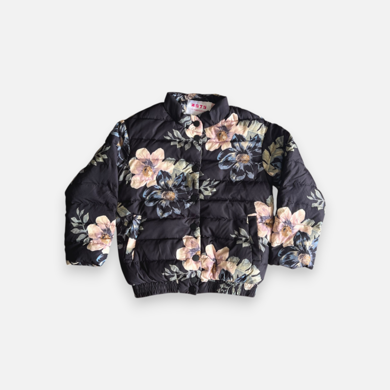 MIQIDIDA Black Puffer Jacket - 7 years/8 years