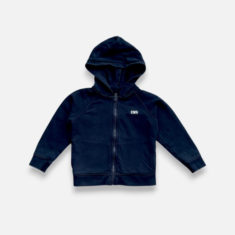 EMPORIO ARMANI Navy Hoodie - 4 years