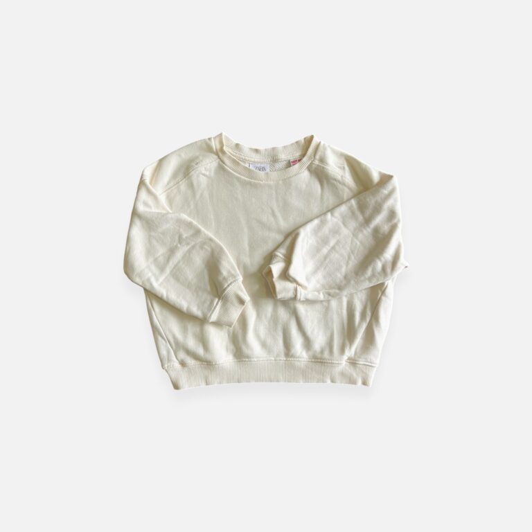 ZARA Beige Sweatshirt - 2 years/3 years