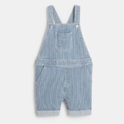 OBAIBI Blue & White Overall - 18 months